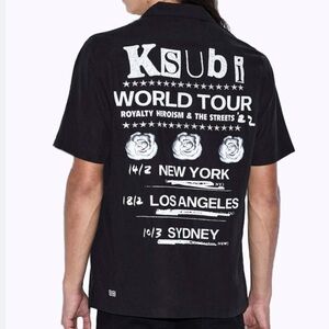 Ksubi Paste Up Resort Shirt - Black